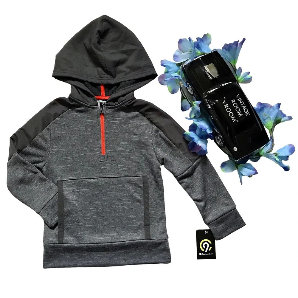 Champion C9 NWT Quarter Zip Performance Hoodie Boys XS (4-5)